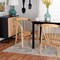 Baxton Studio Kyoto Modern Bohemian Natural Brown Rattan Dining Chair 224-12832-ZORO - alternate 3